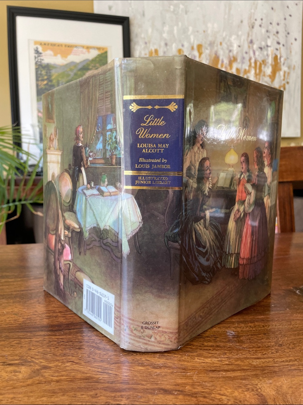 Vintage Little Women Book by Louisa May Alcott Illustrated by Louis Jambor